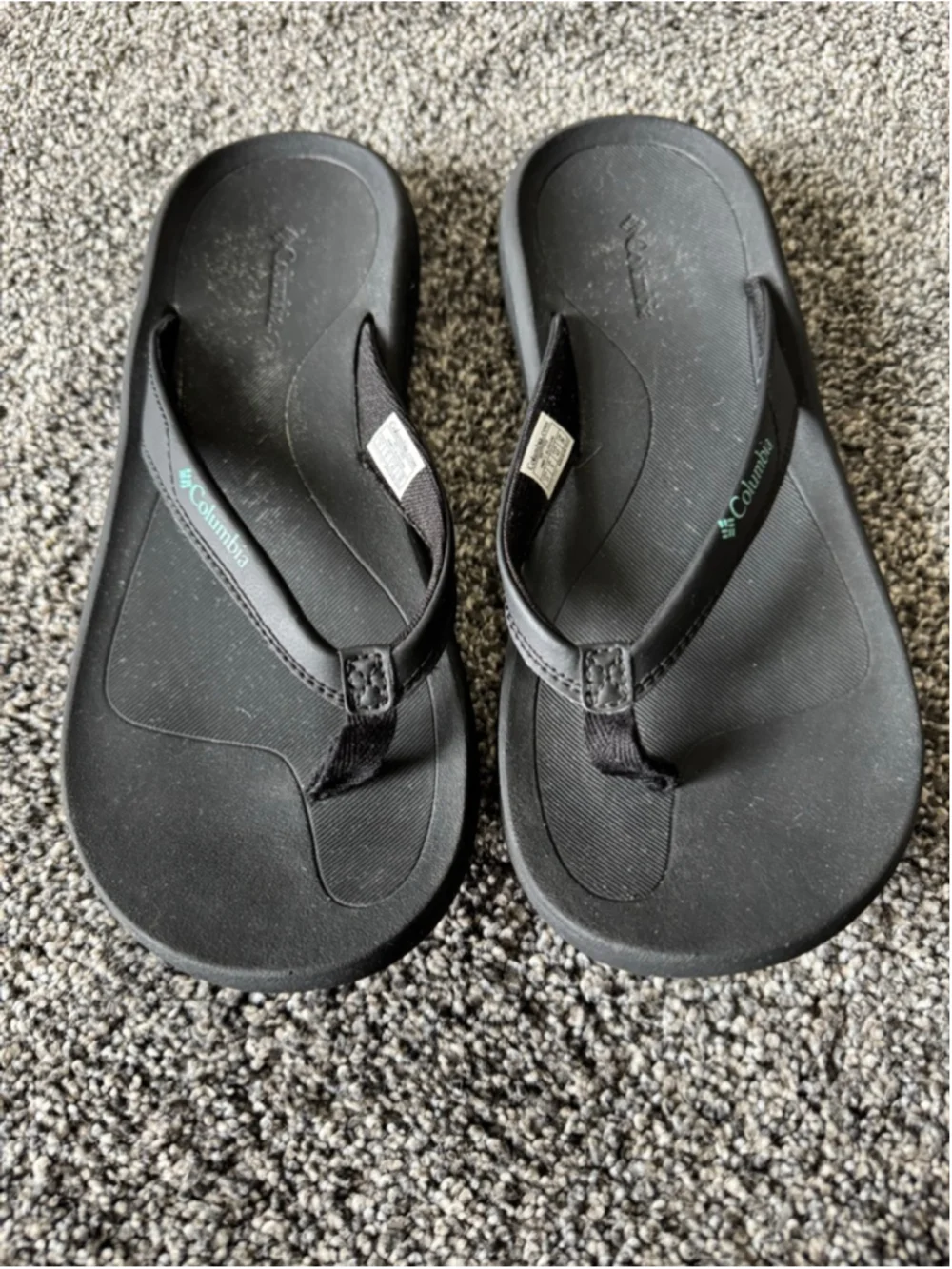 Women's Columbia Black Sandals Size 11